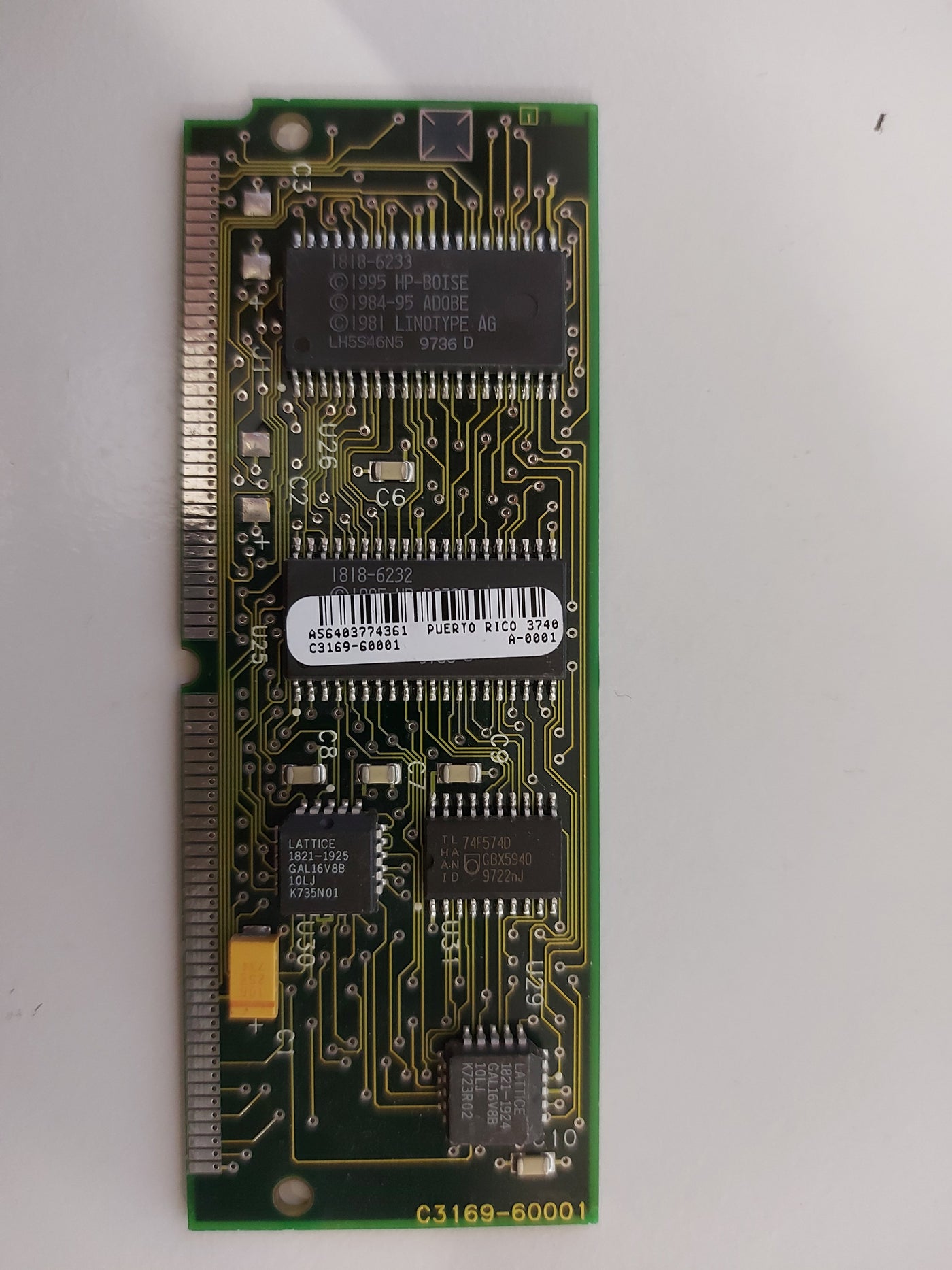 HP 2MB Postcript Level 2 72-Pin SIMM for LaserJet 5SI C3169-60001