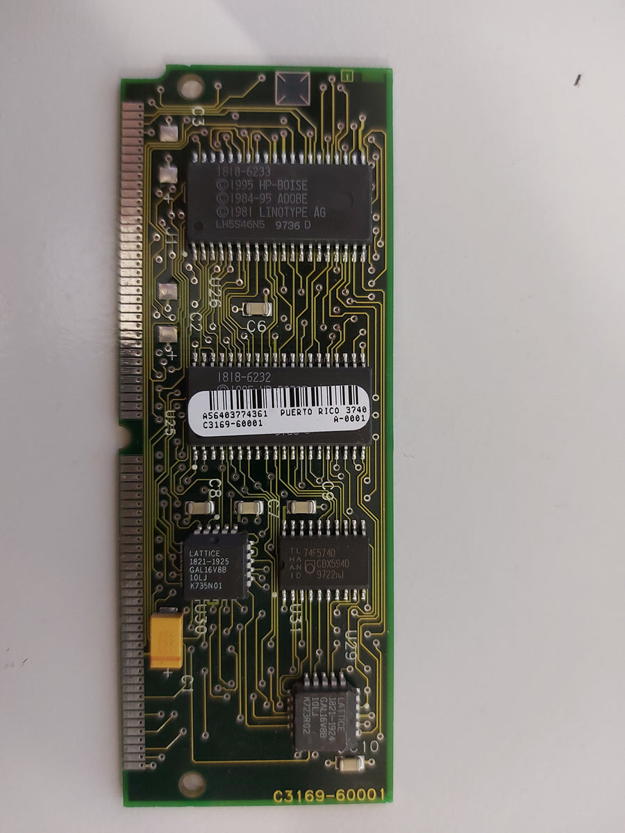 HP 2MB Postcript Level 2 72-Pin SIMM for LaserJet 5SI C3169-60001