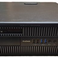 HP ProDesk 600 G1 SFF 500GB HDD DVD 4GB RAM i3-4130 3.4GHz NO OS w/ k.board ( E4256ET#ABU ) USED