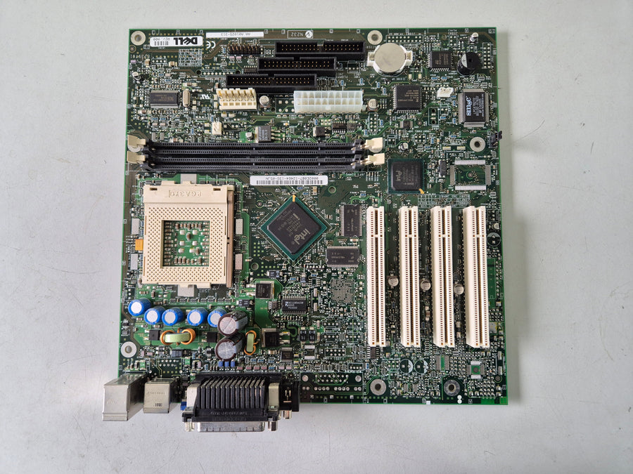 Dell Intel PGA370 4 PCI System Board ( A01025-313 A02456-001 ) USED