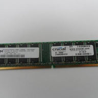  Micron Crucial 512MB PC3200 DDR-400MHz DIMM ( MT8VDDT6464AY-40BD1 CT646AZ40B ) REF