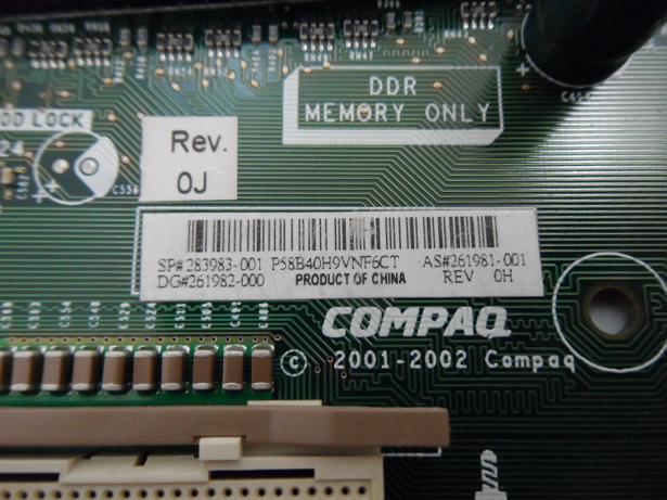 PR22946_283983-001_Compaq D310/D510 Intel P4 Celeron System Board - Image2