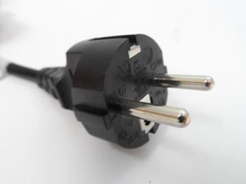 8121-0731 - HP 8121-0731 Europe Power Cord - Input 16A 250V~ - Output 10A 250V~ - Black - NEW