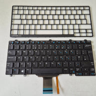 Dell Latitude E7250 UK Keyboard + plastic surround ( PK1313O1B12 NSK-LMABC 0U 0D2C6M ) USED