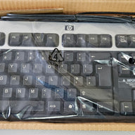 HP PS/2 Keyboard Black/Silver 107 Keys ( KB-0316 434820-031 435302-031 ) NEW