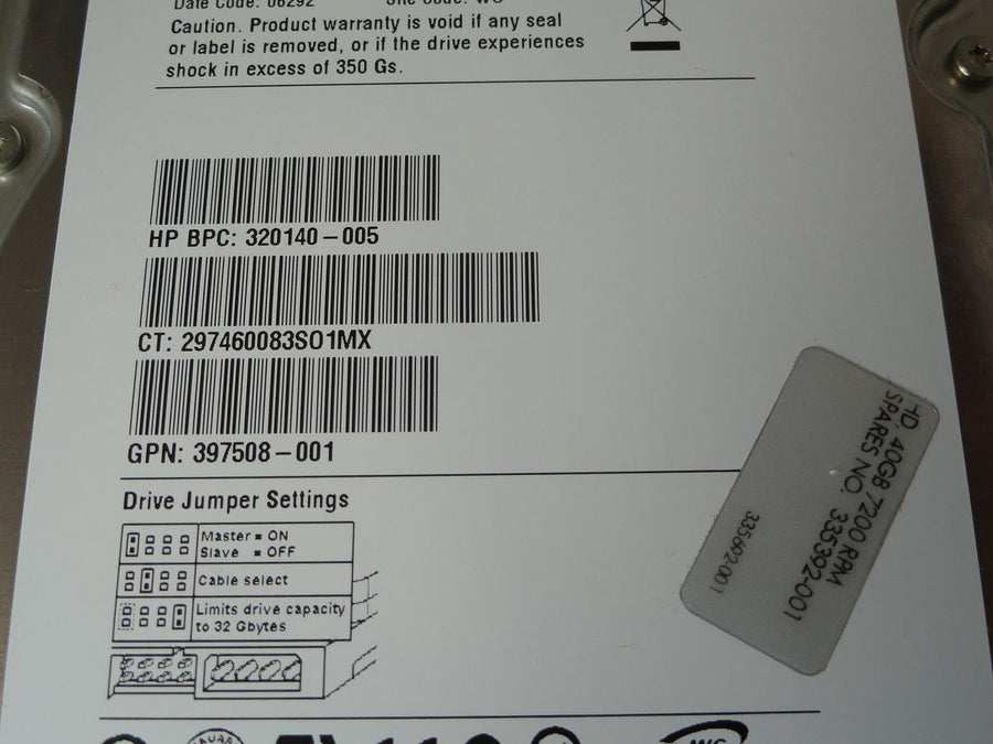 PR23420_9W2005-630_Seagate HP 40GB IDE 7200rpm 3.5in HDD - Image2