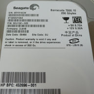 9EU132-020 - Seagate HP 250Gb SATA 7200rpm 3.5in HDD - Refurbished