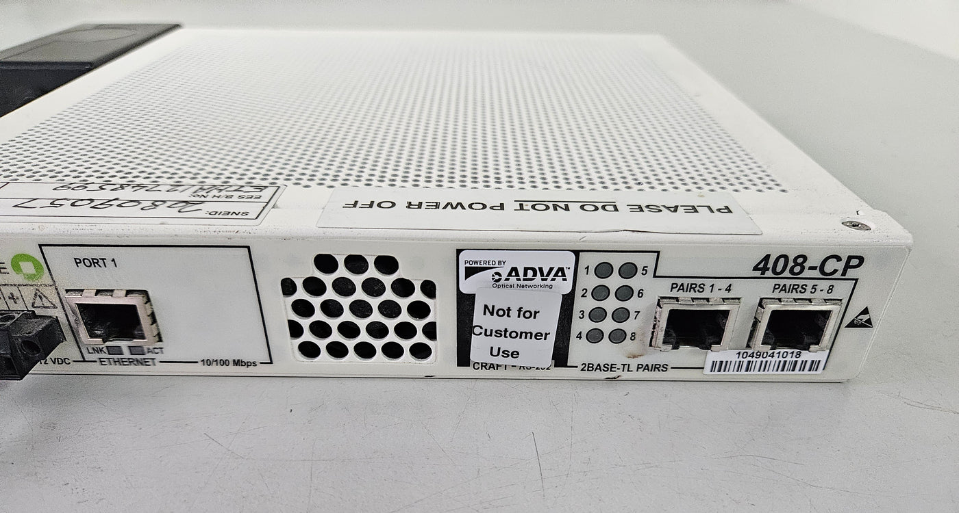 Overture Network High Speed Enterprise Ethernet Modem W/PSU ( HN408-CP-1E 920401-2005-07 ) USED