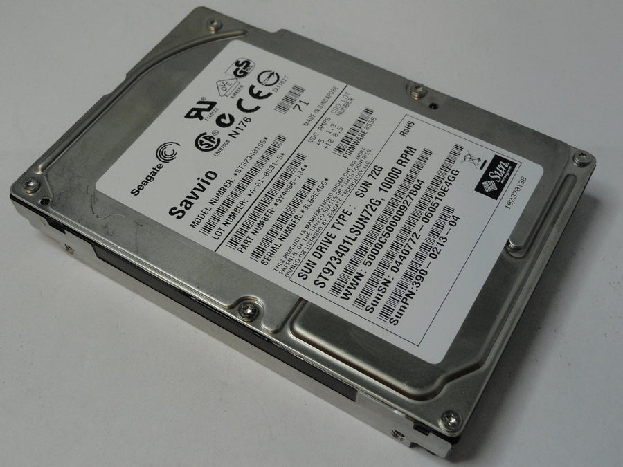 9Y4006-134 - Seagate SUN 73Gb SAS 10Krpm 2.5n HDD - Refurbished