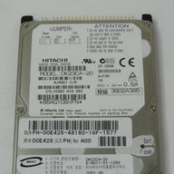 PR11588_DK23CA-20_Dell/Hitachi 15.1Gb IDE 2.5" 4200rpm - Image2
