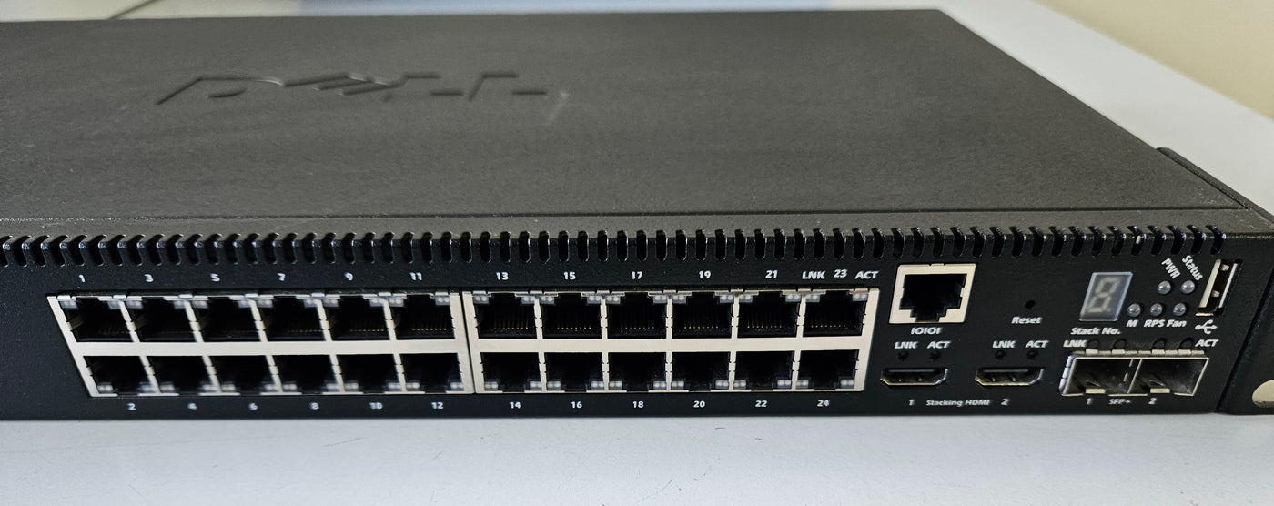 Dell PowerConnect 5524 24-Port Rack-Mountable Network Switch ( 02GPFC ) USED