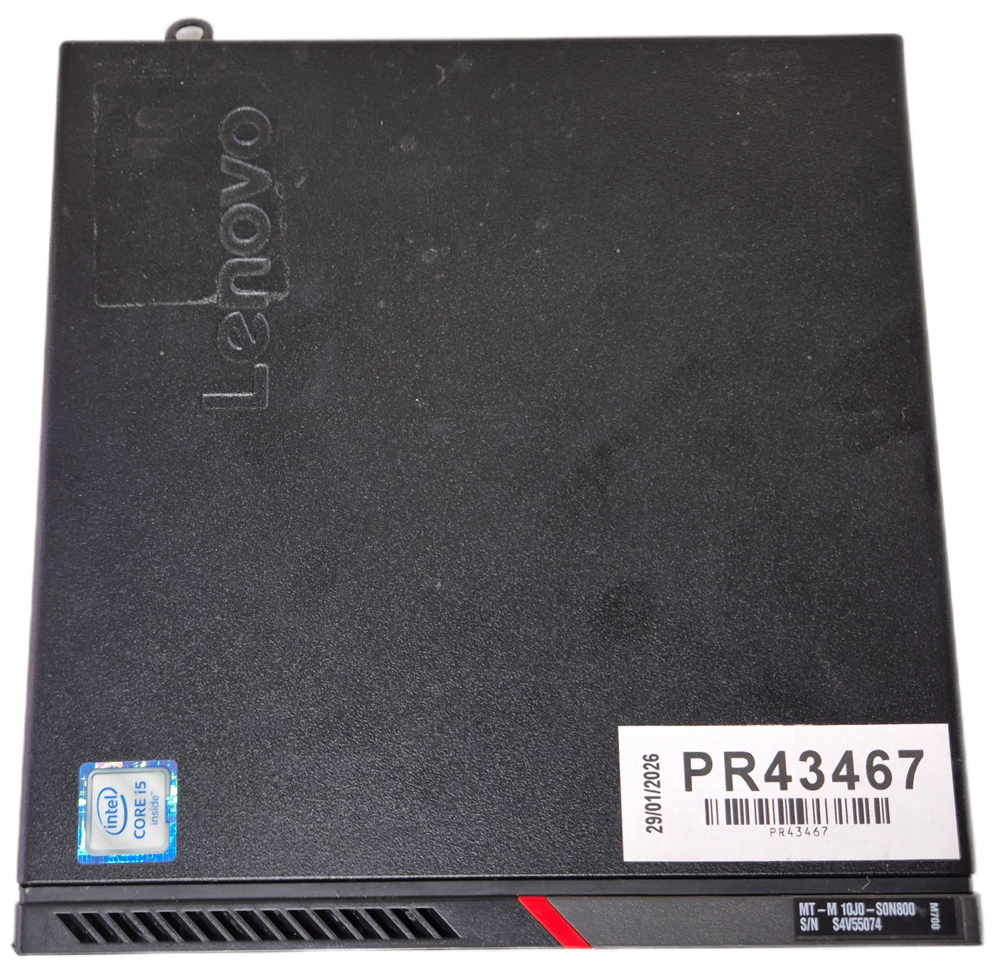 Lenovo ThinkCentre M700 240GB SSD 8GB RAM i5-6500T 2.5GHz NO OS ( 10J0-S0N800 ) USED