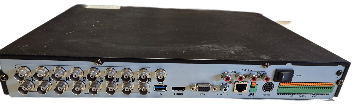 HIKVision 16 Channel Embedded Net DVR NO HDD - passwords reset NO PSU ( DS-7216HUHI-K2 ) USED