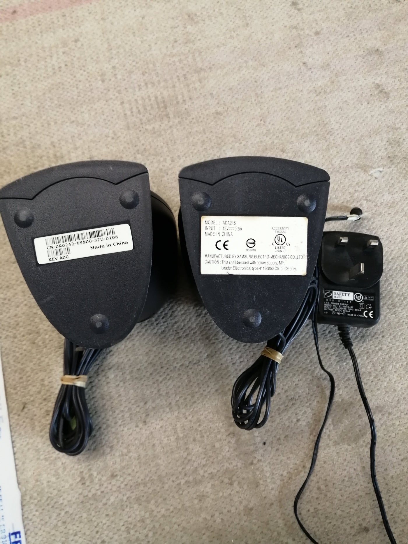 ALTEC LANSING COMPUTER SPEAKERS Model ADA215