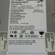PR06161_9T6002-038_Seagate SUN 40GB IDE 7200rpm 3.5in HDD - Image3