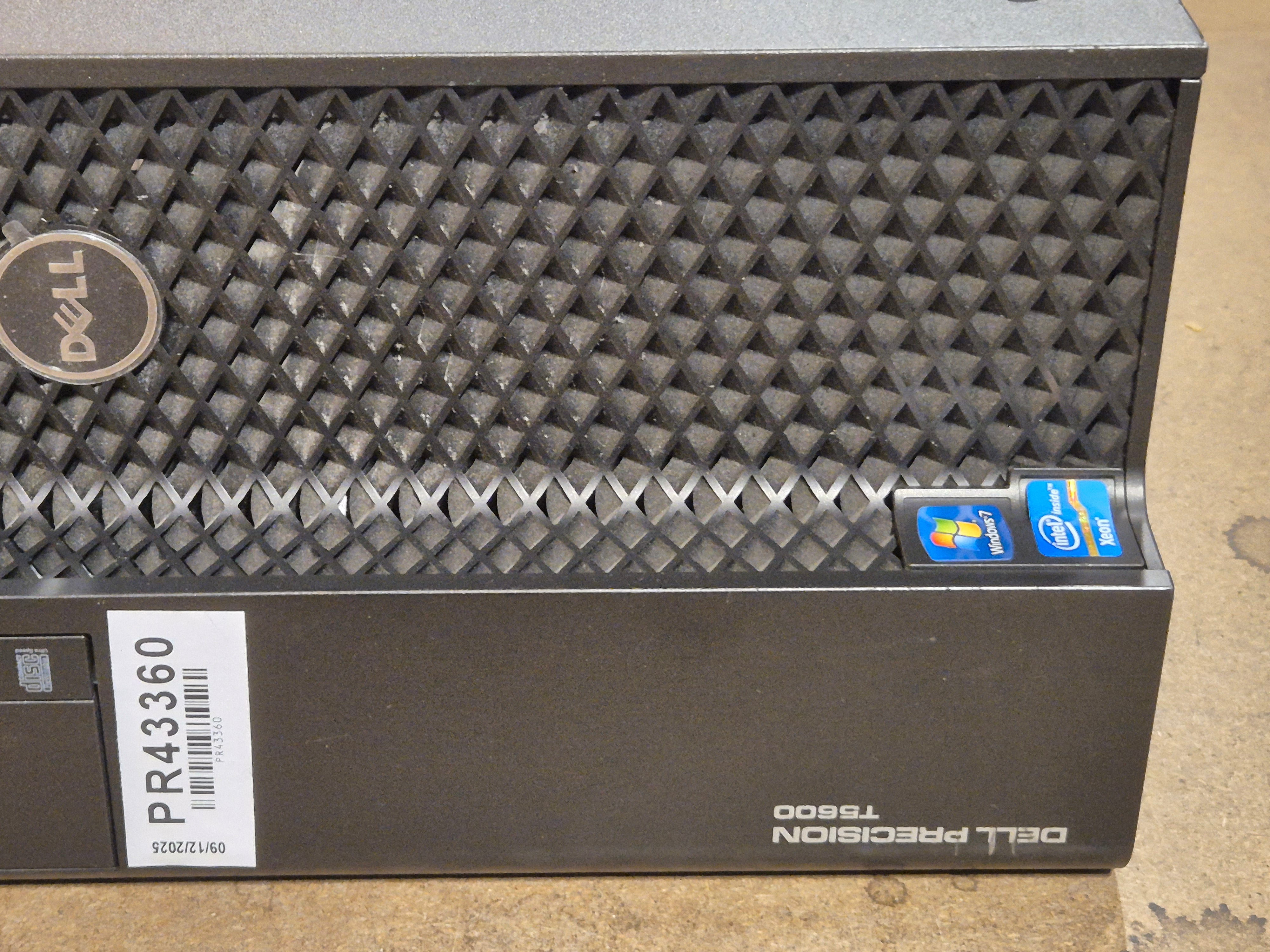 Dell Precision T5600 DVD 16GB RAM Dual Xeon E5-2687W 3.1GHz NO HDD NO OS ( D01T ) USED