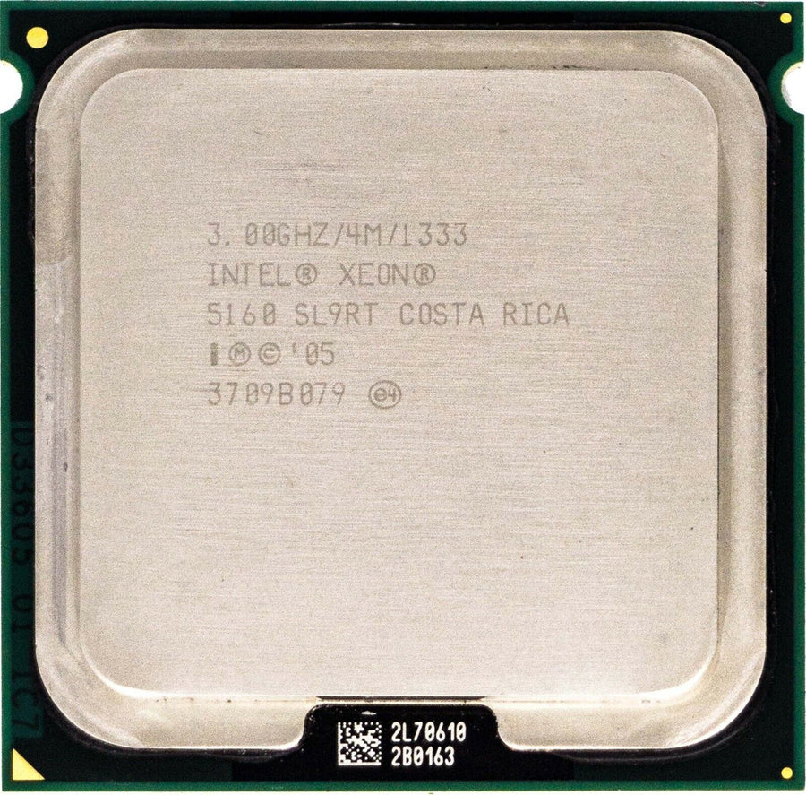 Intel Xeon 5160 Dual-Core 3.00 Ghz/1333 Mhz 4M Cache CPU ( SL9RT ) USED