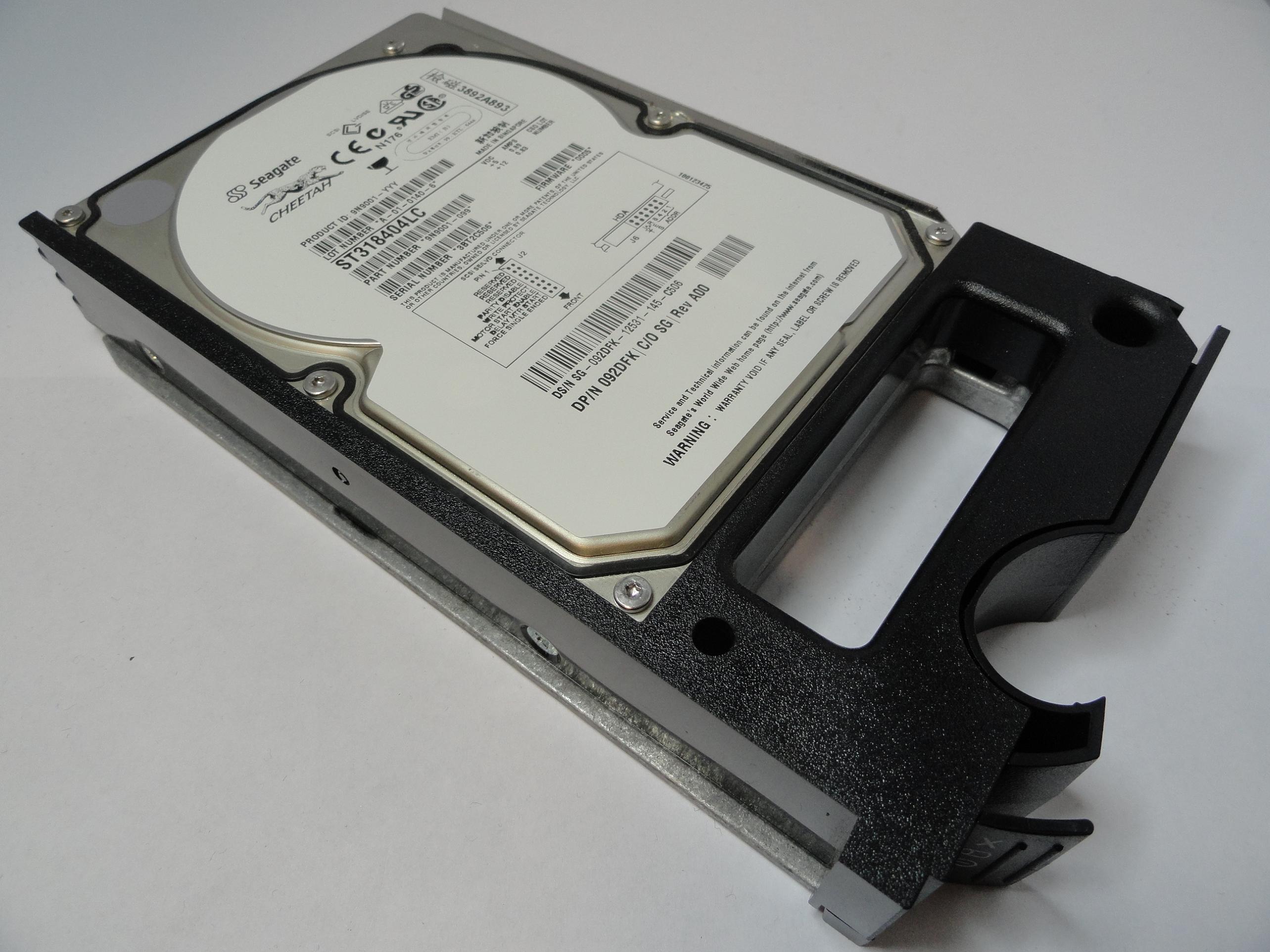 PR20077_9N9001-099_Seagate Dell 18.4GB SCSI 80 Pin 10Krpm 3.5in HDD - Image3
