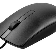 Dell Wired Optical Mouse - Black ( MS116-BK 0PFJX4 ) NEW