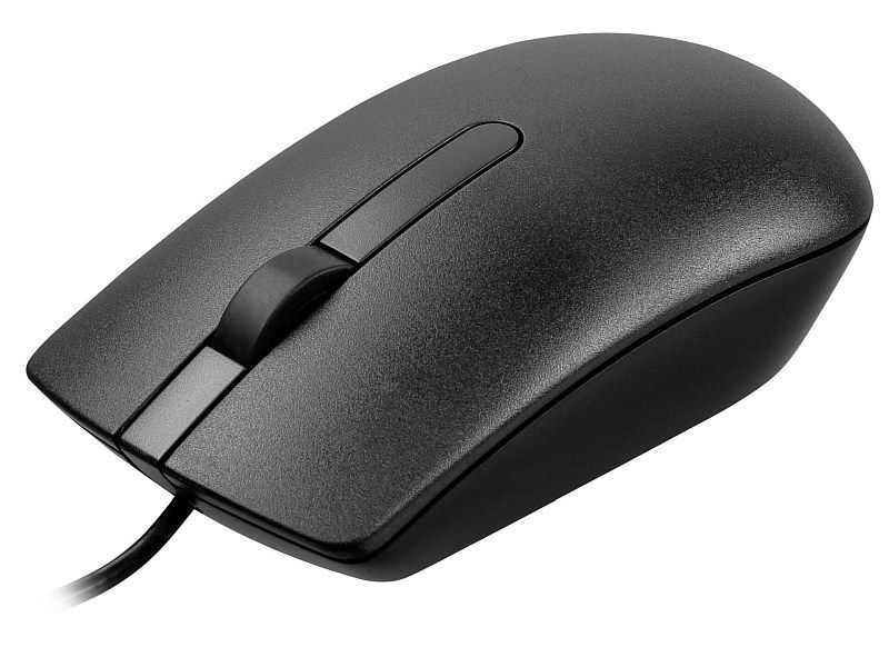 Dell Wired Optical Mouse - Black ( MS116-BK 0PFJX4 ) NEW