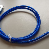 Sinforcon USB 2.0 AM - Mini USB TB serial connector cable (Blue) (CAB00018) 3 PACK