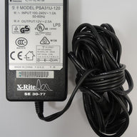Phihong  X RITE AC/DC Power Adaptor 240 V 1 A OUT 12V 2.5A ( PSA31U-120  USED ) )