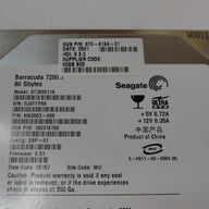 PR06134_9W2003-006_Seagate SUN 80GB IDE 7200rpm 3.5in HDD - Image3