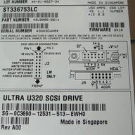 9U9006-061 - Seagate Dell 36GB SCSI 80 Pin 15Krpm 3.5in Cheetah HDD in Caddy - Refurbished