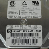 MC3783_0950-2362_HP 1GB SCSI 50 Pin 5400rpm 3.5in HDD - Image3