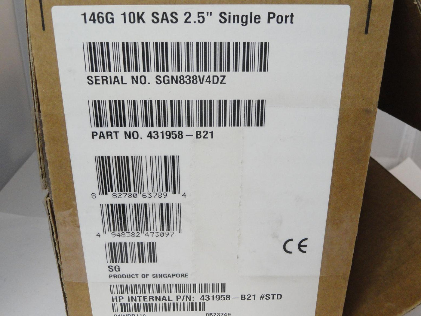 PR23718_431958-B21_Seagate HP 146GB SAS 15Krpm 2.5in HDD in Tray - Image4