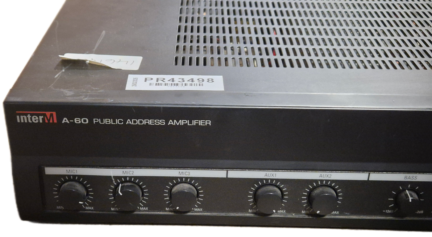 InterM A60 60W Public Address Amplifier ( NS A-60 ) USED