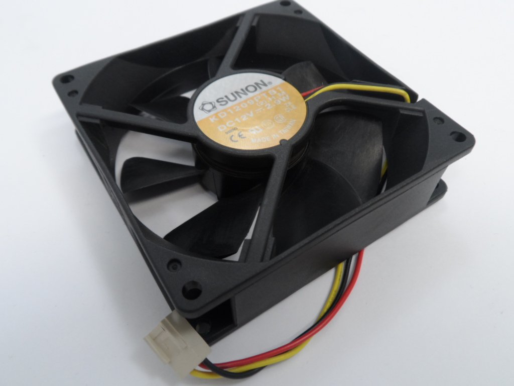 Sunon 92x92x25mm 12VDC Cooling Fan ( KD1209PTB1 ) USED