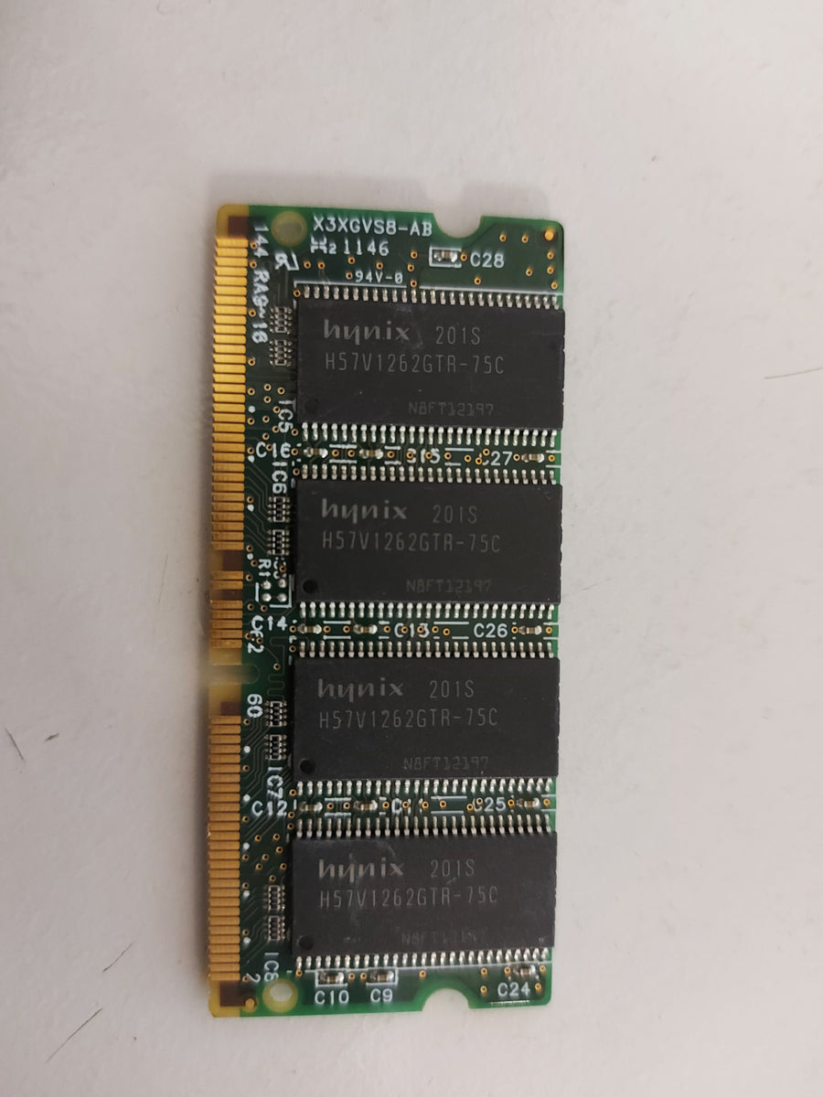Buffalo 128MB 133MHz PC133S CL3 nonECC Unbuffered SDRAM SODIMM VNR133-D128HGJFX
