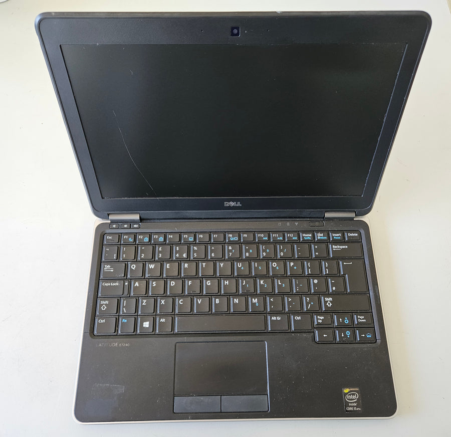 Dell Latitude E7240 256GB HD 12GB RAM i5-4300 1.9GHz Win 10 Pro 12.5" Laptop ( NFG6J ) USED 