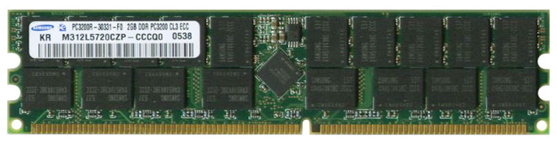 Samsung 2GB PC3200 REG ECC DDR-400 DIMM ( M312L5720CZ3-CCCQ0 ) REF