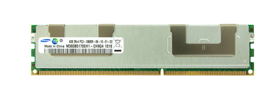 Samsung 4GB PC3-10600 DDR3-1333MHz ECC Registered CL9 240-Pin DIMM ( M393B5170EH1-CH9 ) REF