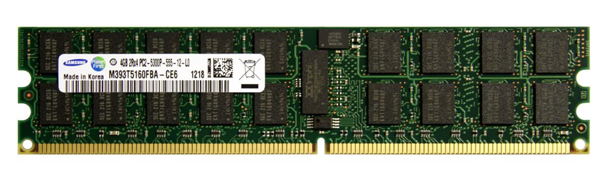 Samsung 4GB PC2-5300 DDR2-667MHz ECC Reg( M393T5160FBA CE6 ) REF