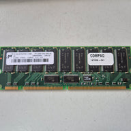 Micron Compaq 512MB PC133 133MHz ECC Registered CL3 168-Pin DIMM ( MT18LSDT6472G-133B1 1270066-041 ) REF