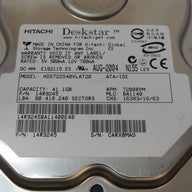 PR00279_14R9245_Hitachi 41.1GB IDE 7200rpm 3.5in HDD - Image3