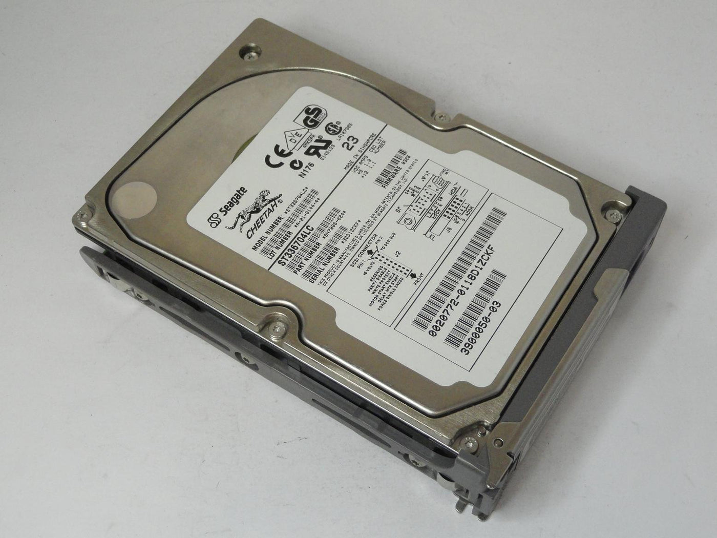 9N7006-024 - Seagate Sun 36GB SCSI 80 Pin 10Krpm 3.5in Cheetah HDD in Caddy - Refurbished