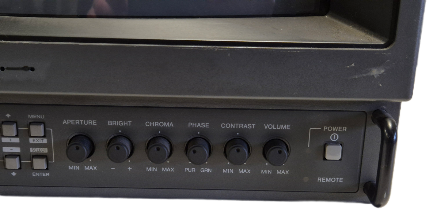 Sony BVM-1454D Trinitron Colour Video Monitor - NO Power SPR