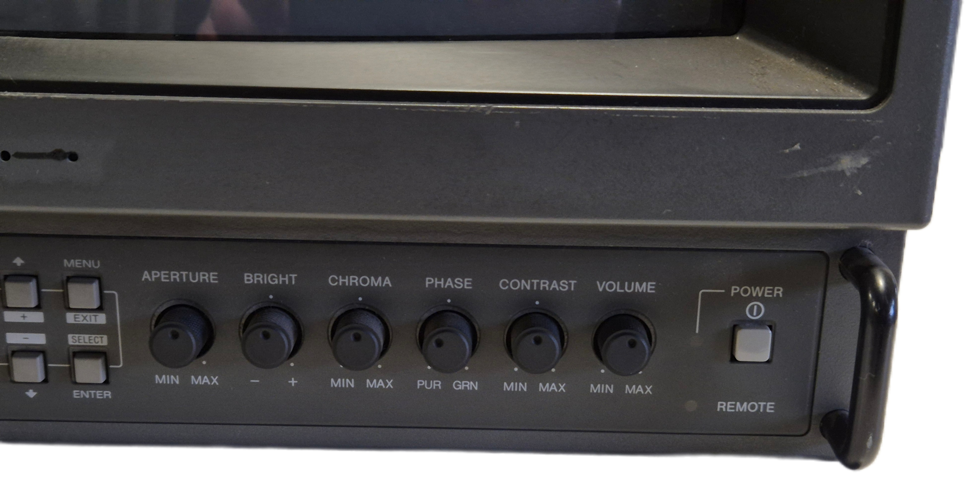 Sony BVM-1454D Trinitron Colour Video Monitor - NO Power SPR