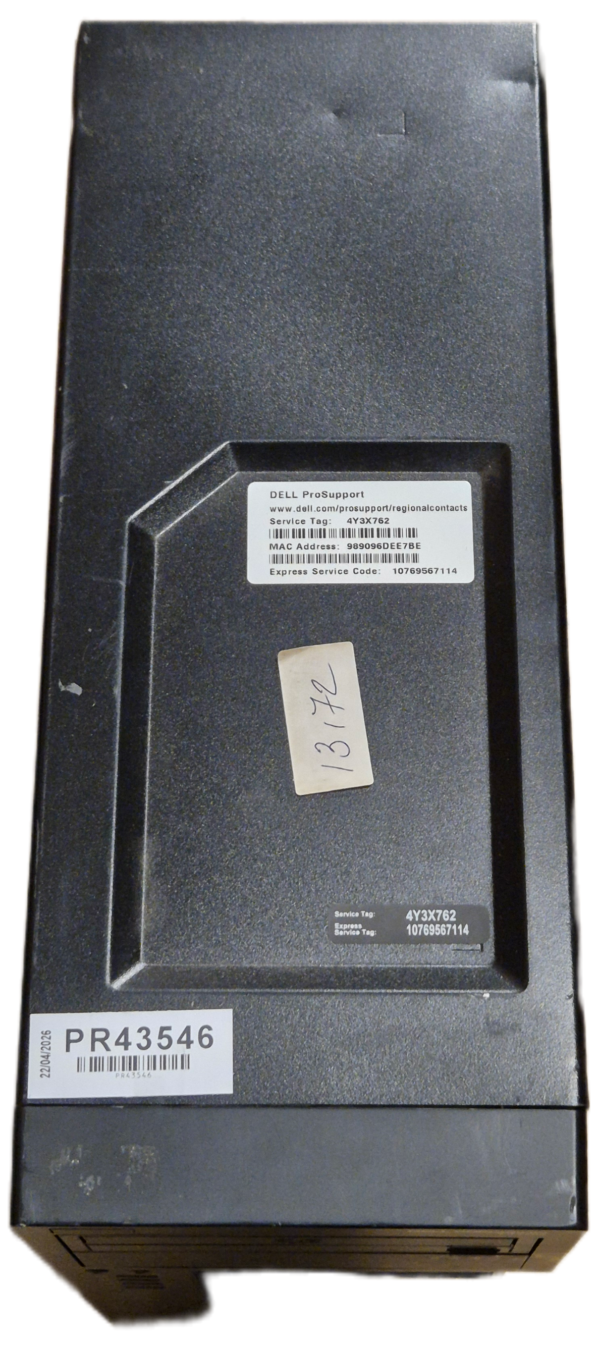 Dell Precision T1700 256GB SSD DVD 32GB RAM i7-4790 3.20GHz NO OS ( D13M001 ) USED