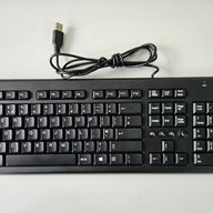 HP KU-1516 USB Classic Black UK Keyboard ( 697737-032 ) REF