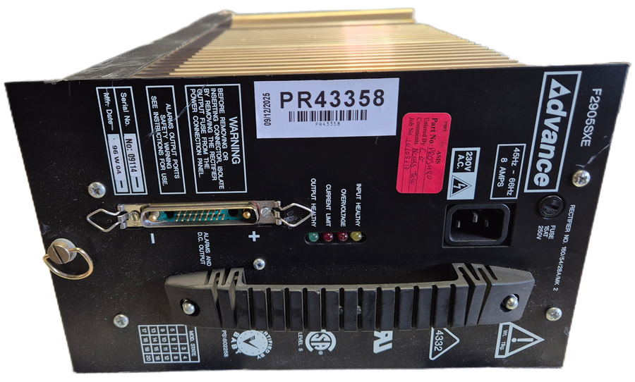 Advance F2905SXE 240V 1800W Industrial grade PSU ( 14F2905SXE ) USED