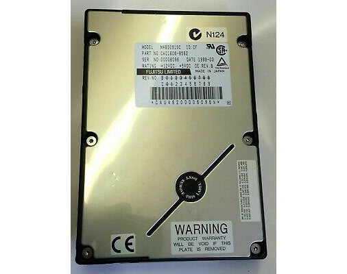 Fujitsu 9.1Gb SCSI 80pin 3.5in HDD ( MAB3091SC CA01606-B56600DC ) USED