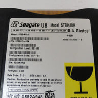 Seagate 8.4GB IDE 5400rpm 3.5in HDD ( 9P5002-004 ST38410A ) REF