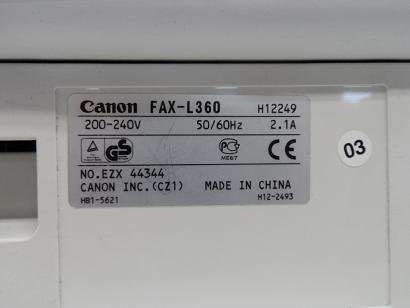 MC3992_FAX-L360_Canon FAX-L360 Fax Printer - Image9