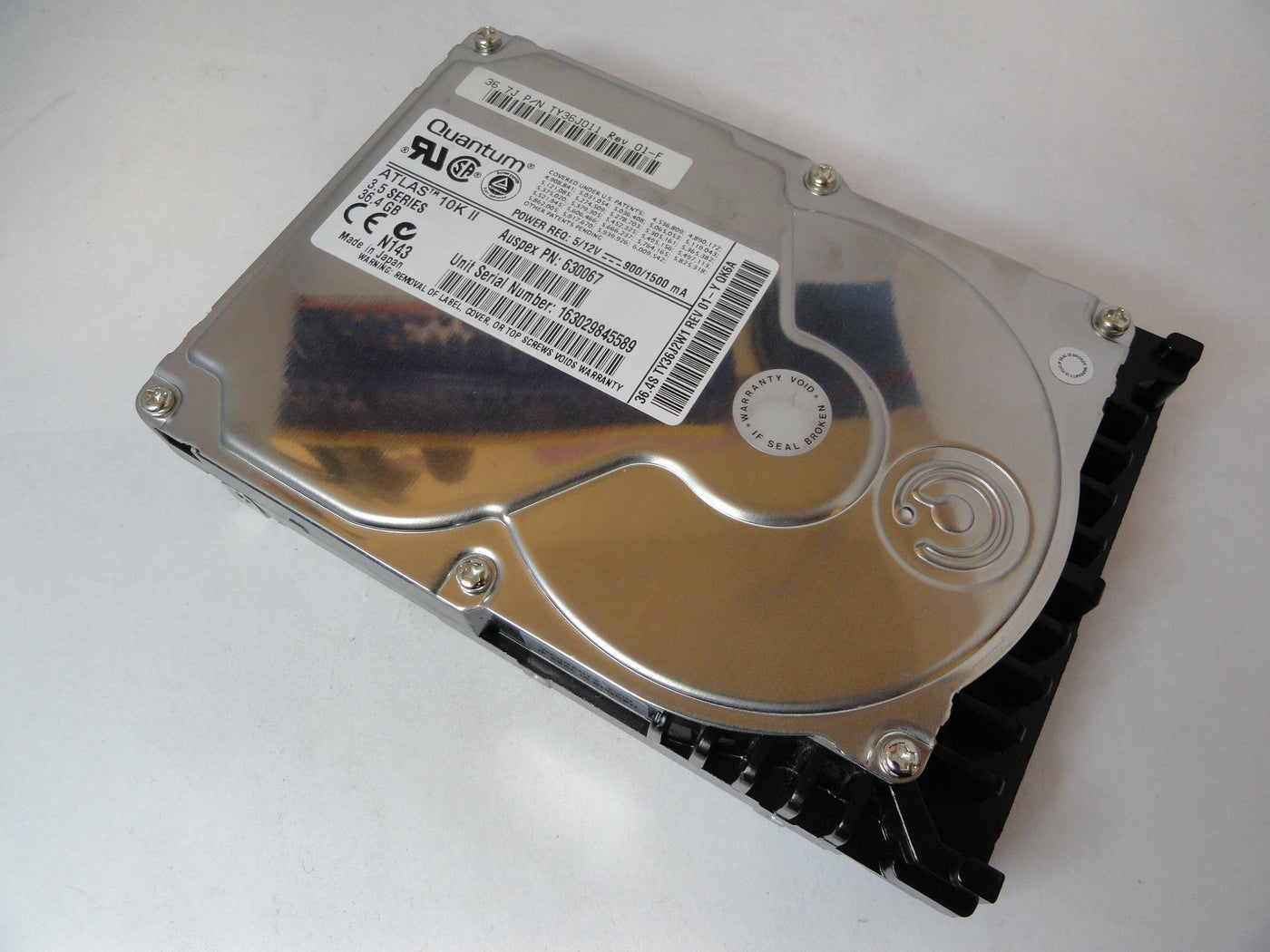 PR22752_TY36J011_Quantum Auspex 36.4GB SCSI 80 Pin 10Krpm HDD - Image3