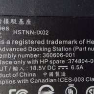 PR17413_HSTNN-IX02_HP Docking Station 360606-001 - Image6